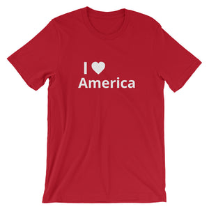 I Love America Unisex T-Shirt